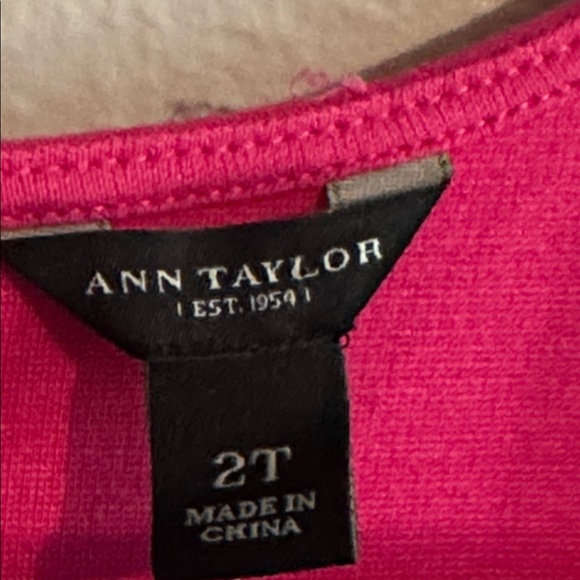 NEW Ann Taylor Size 2 Tall Hot Pink Laser Cut Sheath Midi Dress Business $138 - Picture 4 of 10